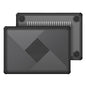 DUX DUCIS LCGH Series for MacBook Air 13 inch (2026) A3449 / (2025) A3240 / (2024) A3113 / (2022) A2681 Geometric Lines Anti-Drop Case TPU+PC Laptop Cover