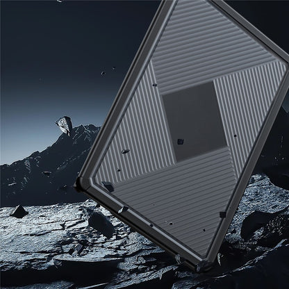 DUX DUCIS LCGH Series for MacBook Air 13 inch (2026) A3449 / (2025) A3240 / (2024) A3113 / (2022) A2681 Geometric Lines Anti-Drop Case TPU+PC Laptop Cover