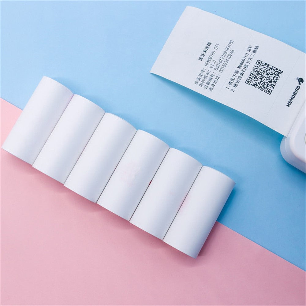 Children Thermal Printing Paper 57x25mm 5 Rolls Photo Paper for Instant Camera