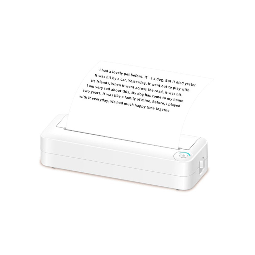 1 Roll 210 x 30mm A4 Mini Printer Thermal Paper Scratch Resistant Smooth Surface Printing Paper
