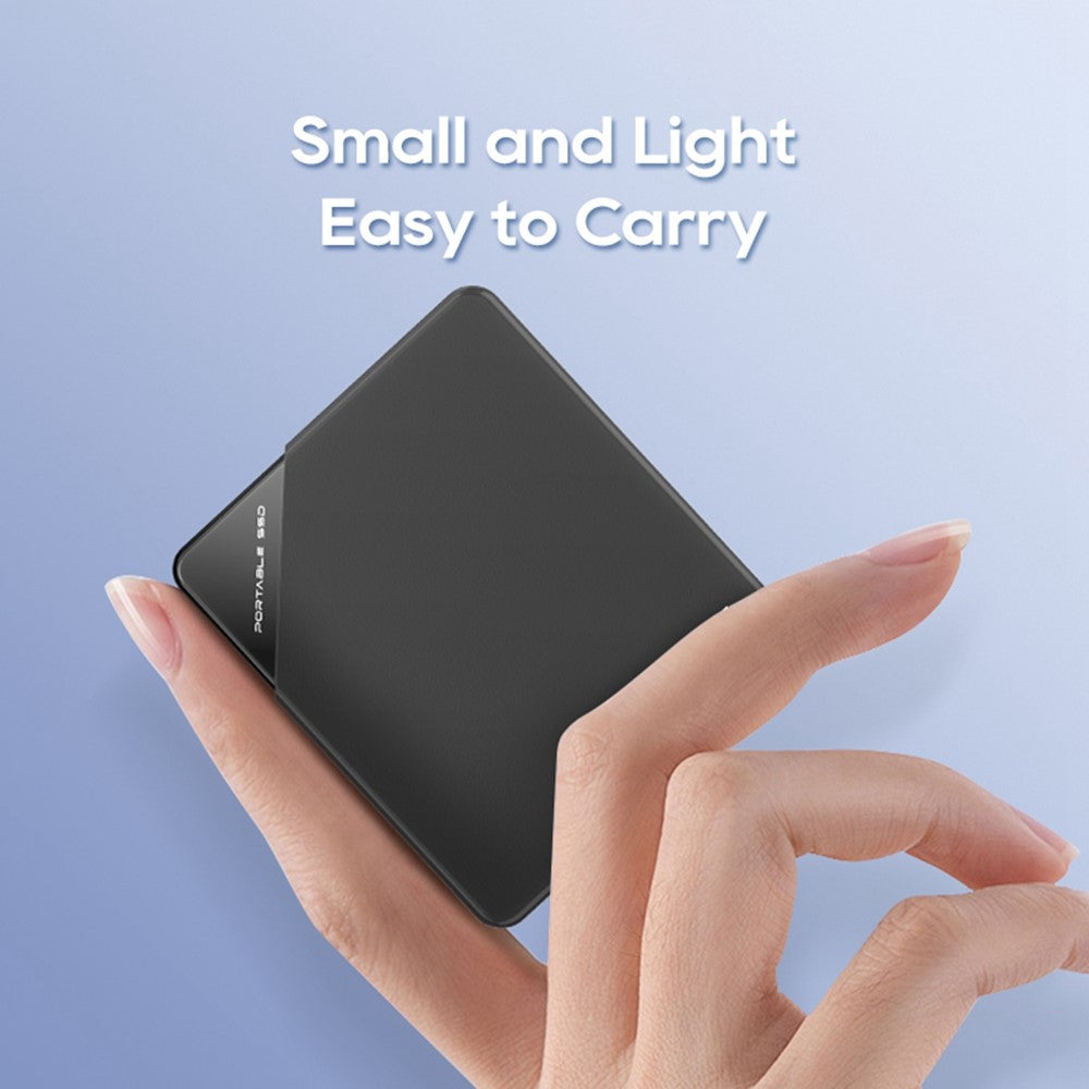 EAGET ET-M9 480GB Portable SSD 5Gbps USB-C Externes Solid State Drive für Win/Mac/Linux