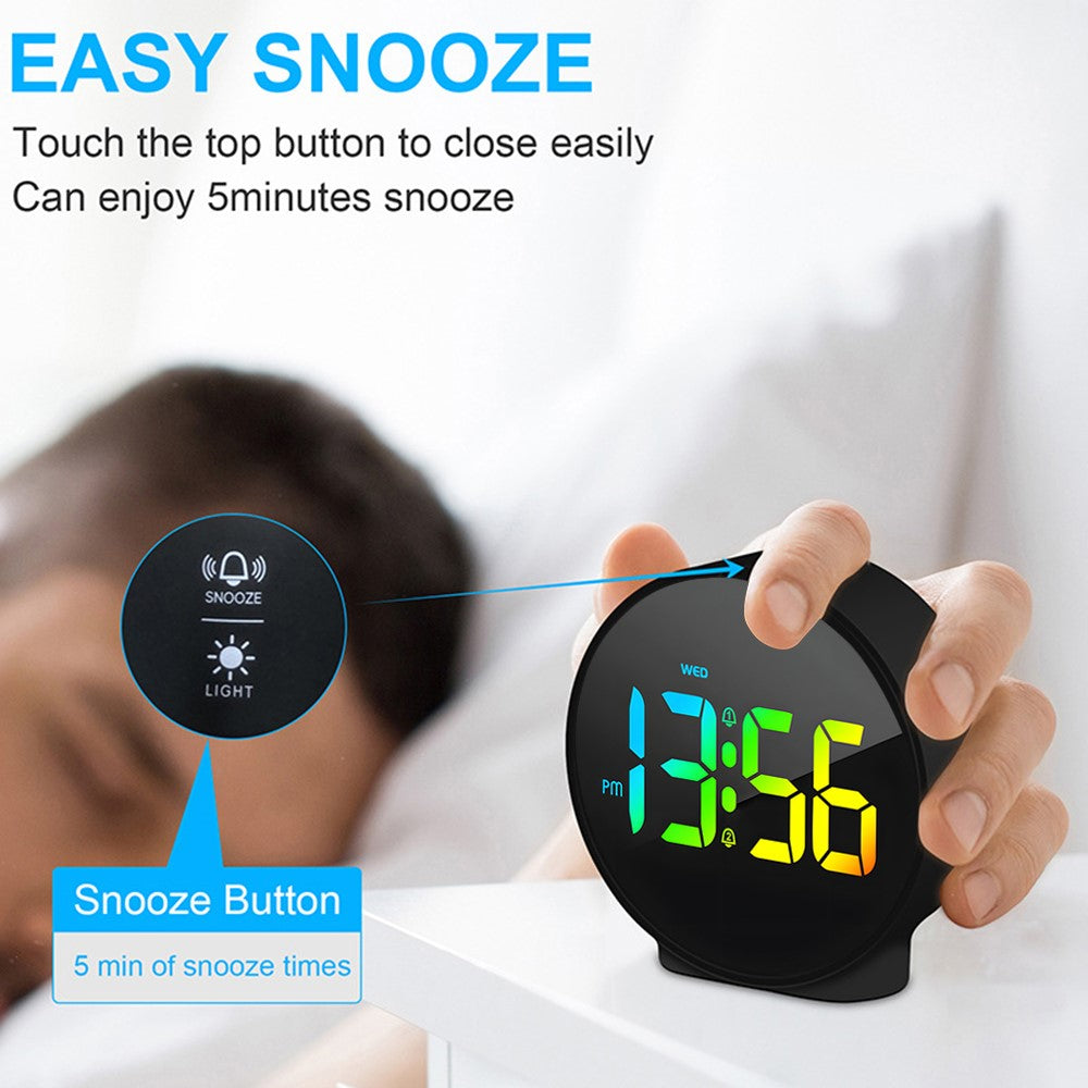 Multifunction WiFi Smart Clock Camera Baby Pet Monitor for Home Security
