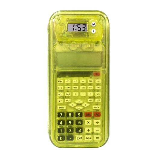 CTIFREE S8 Scientific Calculator 240 Functions Multi Replay LCD Digital Clock Stationery Set for Students