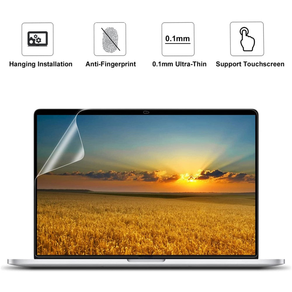 Splash-resistant Sensitive Touch Matte Soft PET Screen Protector Film for MacBook Pro 14 inch (2021) A2442