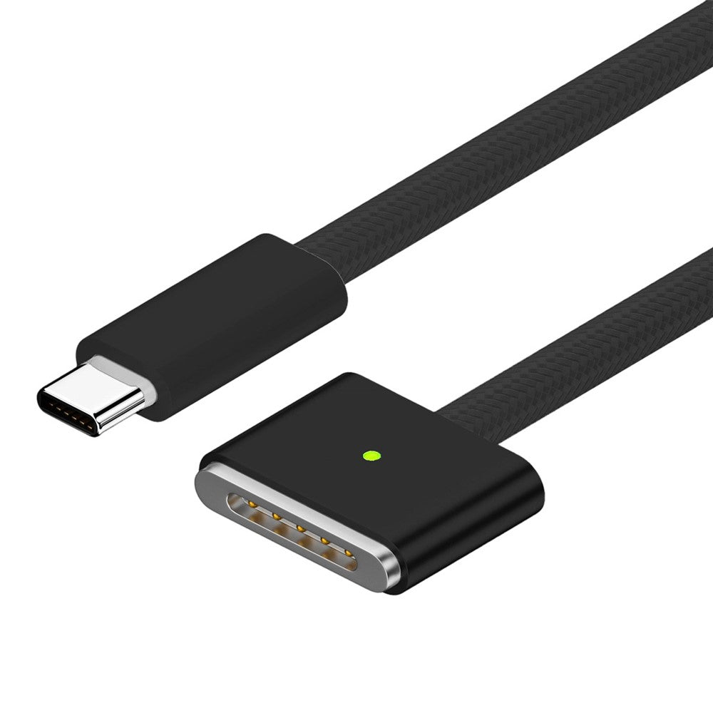 D038 2m USB-C to Compatible with MagSafe 3 Charging Cable 140W PD Fast Charging Cord for MacBook Pro 14  /  16 Inch  /  Air M2  /  M3