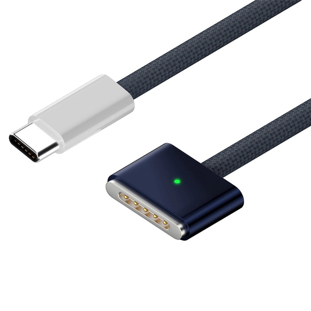 D038 2m USB-C to Compatible with MagSafe 3 Charging Cable 140W PD Fast Charging Cord for MacBook Pro 14  /  16 Inch  /  Air M2  /  M3