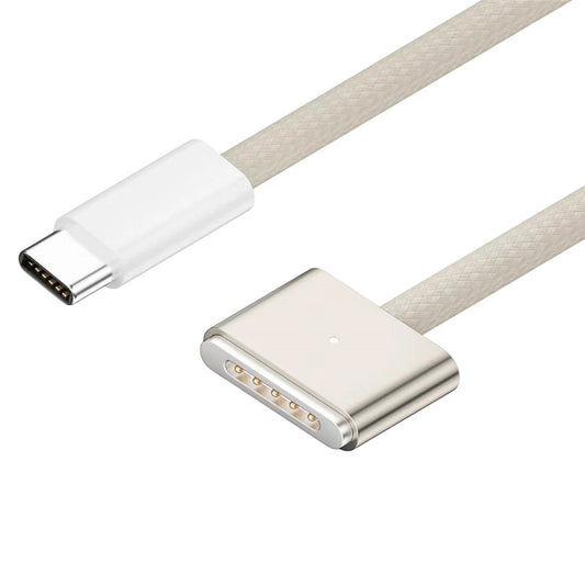 D038 2m USB-C to Compatible with MagSafe 3 Charging Cable 140W PD Fast Charging Cord for MacBook Pro 14  /  16 Inch  /  Air M2  /  M3