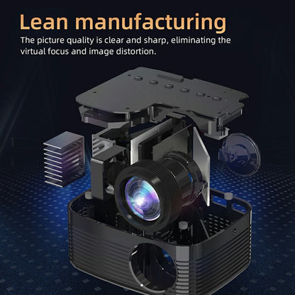 T11 Mini Portable Multi-Function Projector Home Theater HD Video Projector