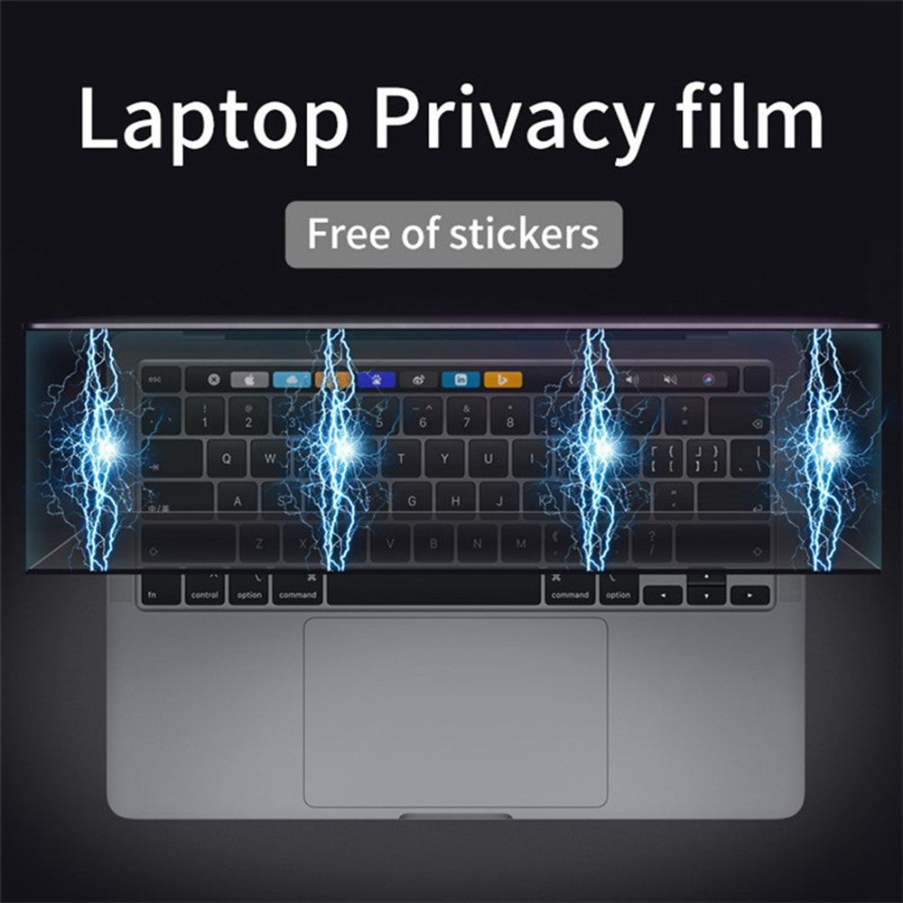 For MacBook Pro 13 inch (2022) / (2020) A2338 Magnetic Attraction Anti-Spy PET Film Laptop Screen Protector
