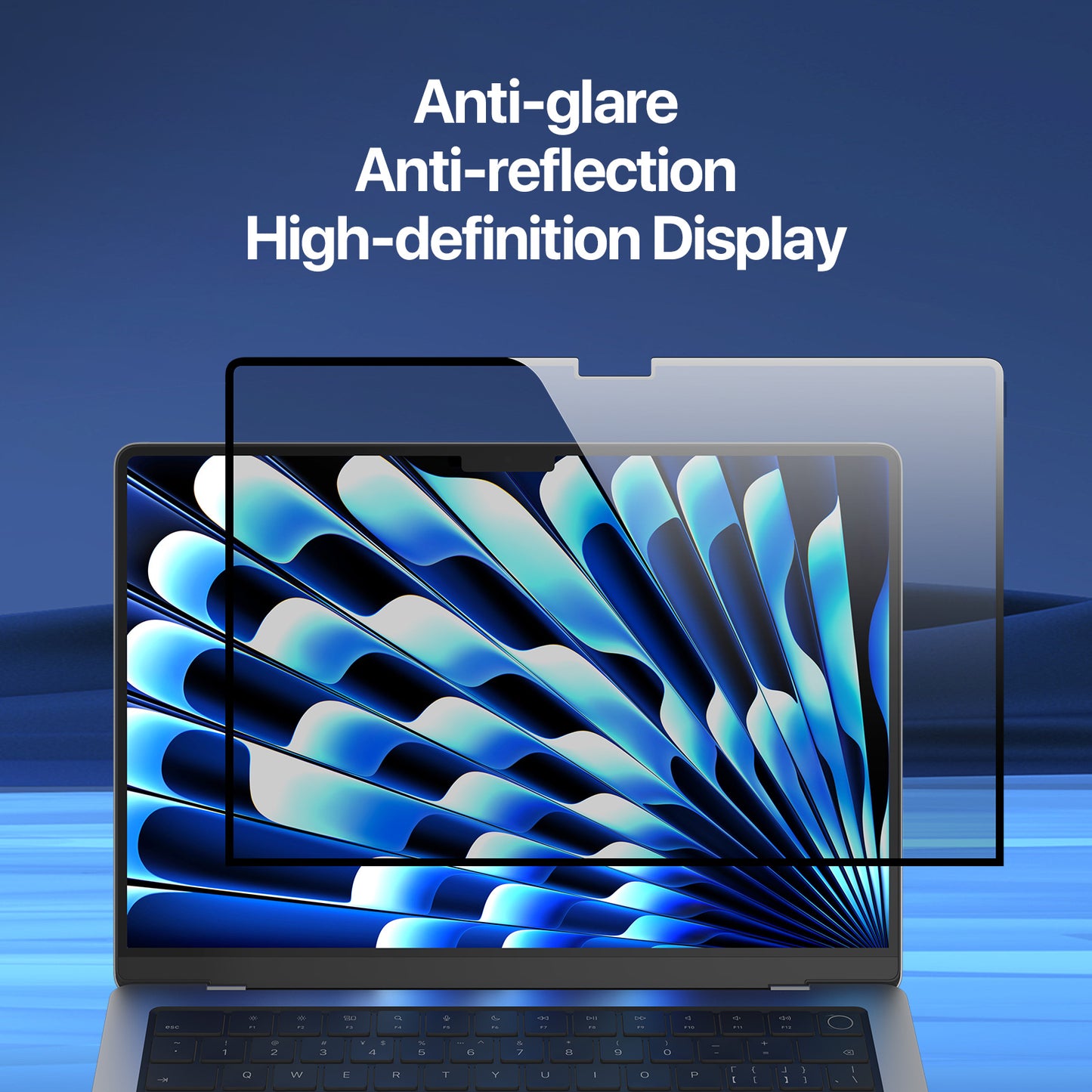 Dux Ducis For MacBook Neo 13 inch (2026) Leno Series Detachable Privacy Screen Protector 30° Anti-spy PET Screen Film