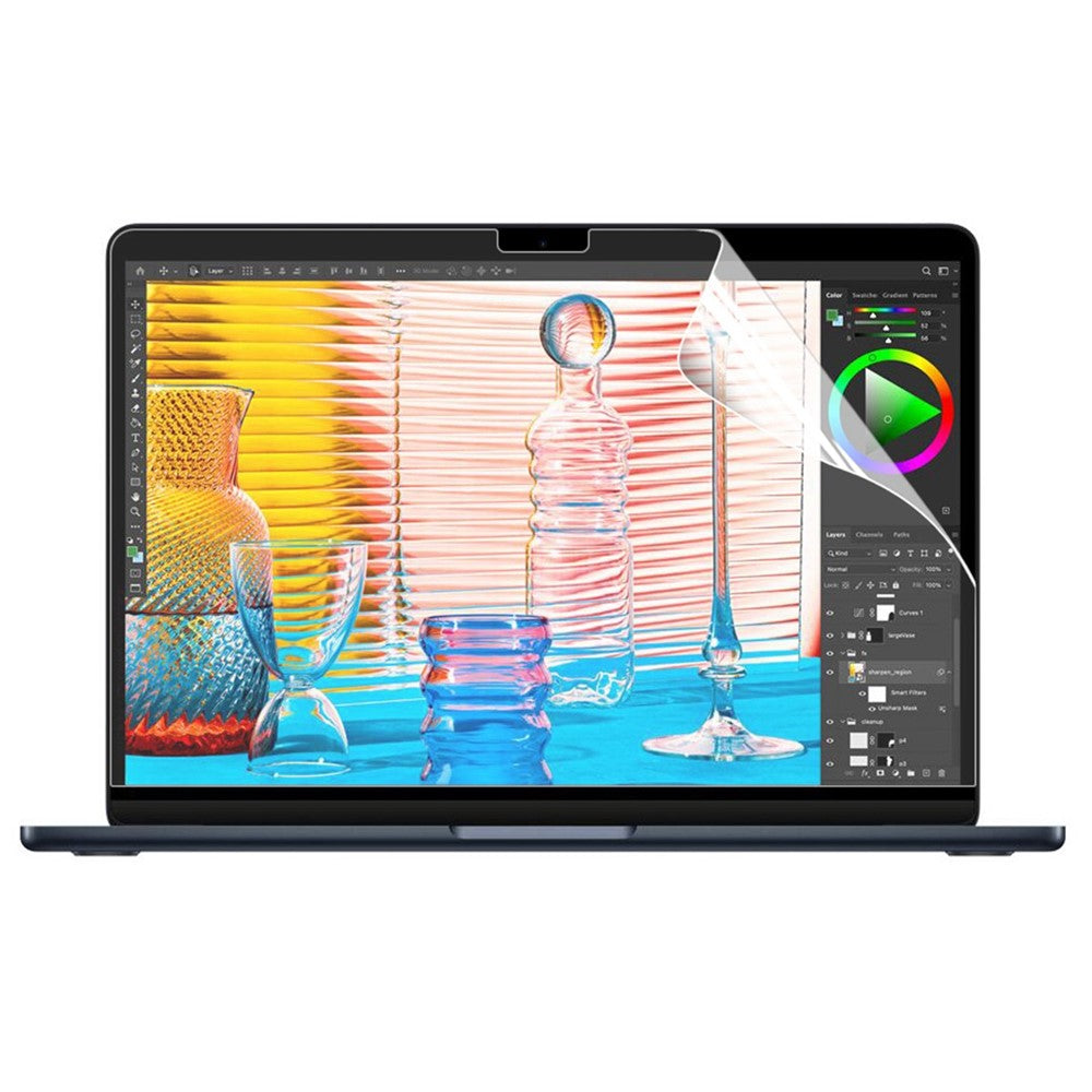 ENKAY HAT PRINCE For MacBook Air 13 inch (2025) / (2024) A3113 (M3) / (2022) A2681 (M2) Screen Protector HD Clear PET Laptop Screen Film