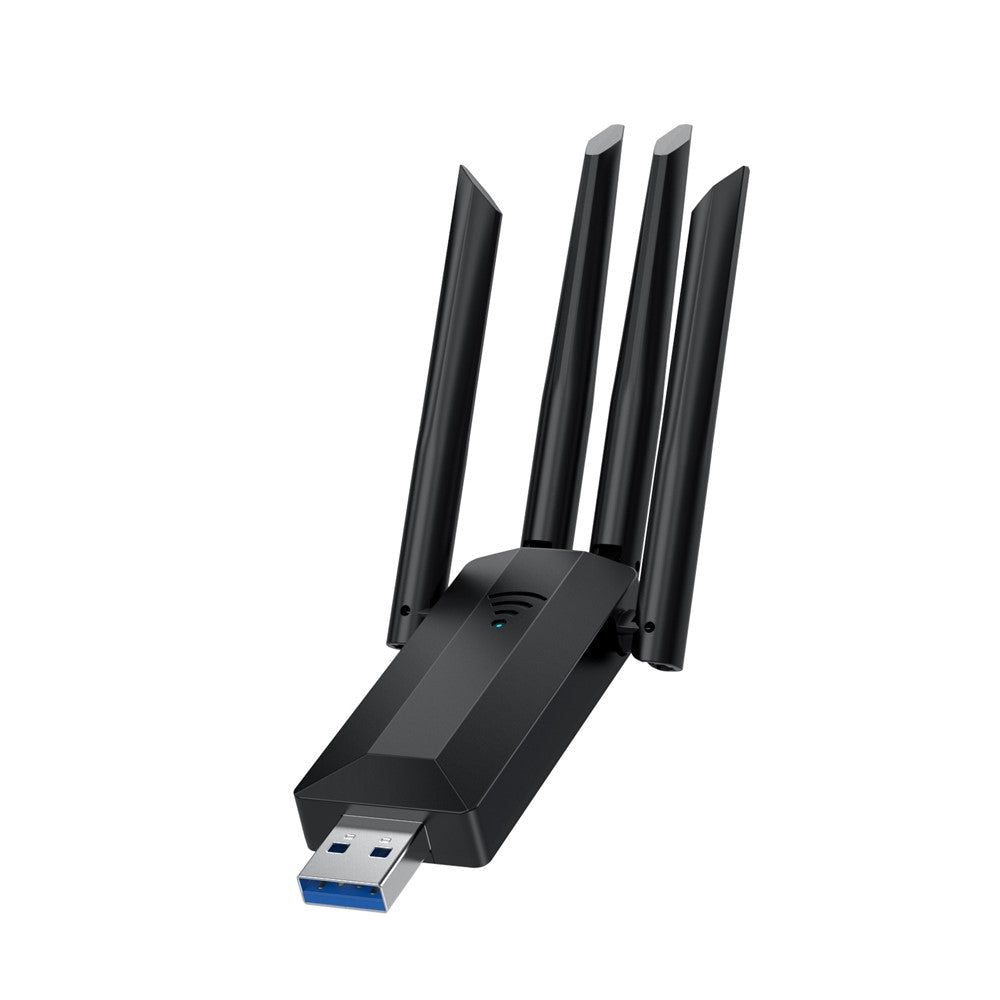 A07 Dual-Band WLAN-Adapter USB 3.0: 1200 Mbps, 4 Antennen, treiberlos