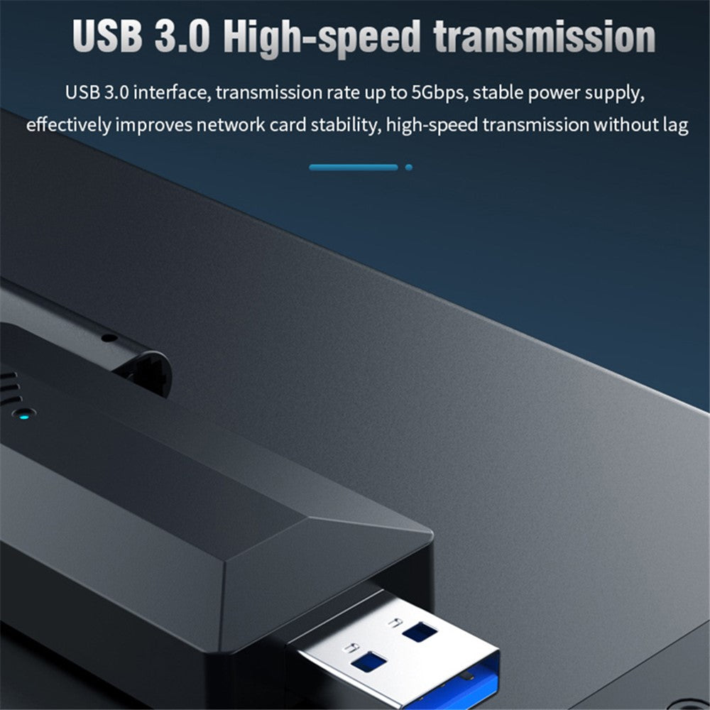 A07 Dual-Band WLAN-Adapter USB 3.0: 1200 Mbps, 4 Antennen, treiberlos