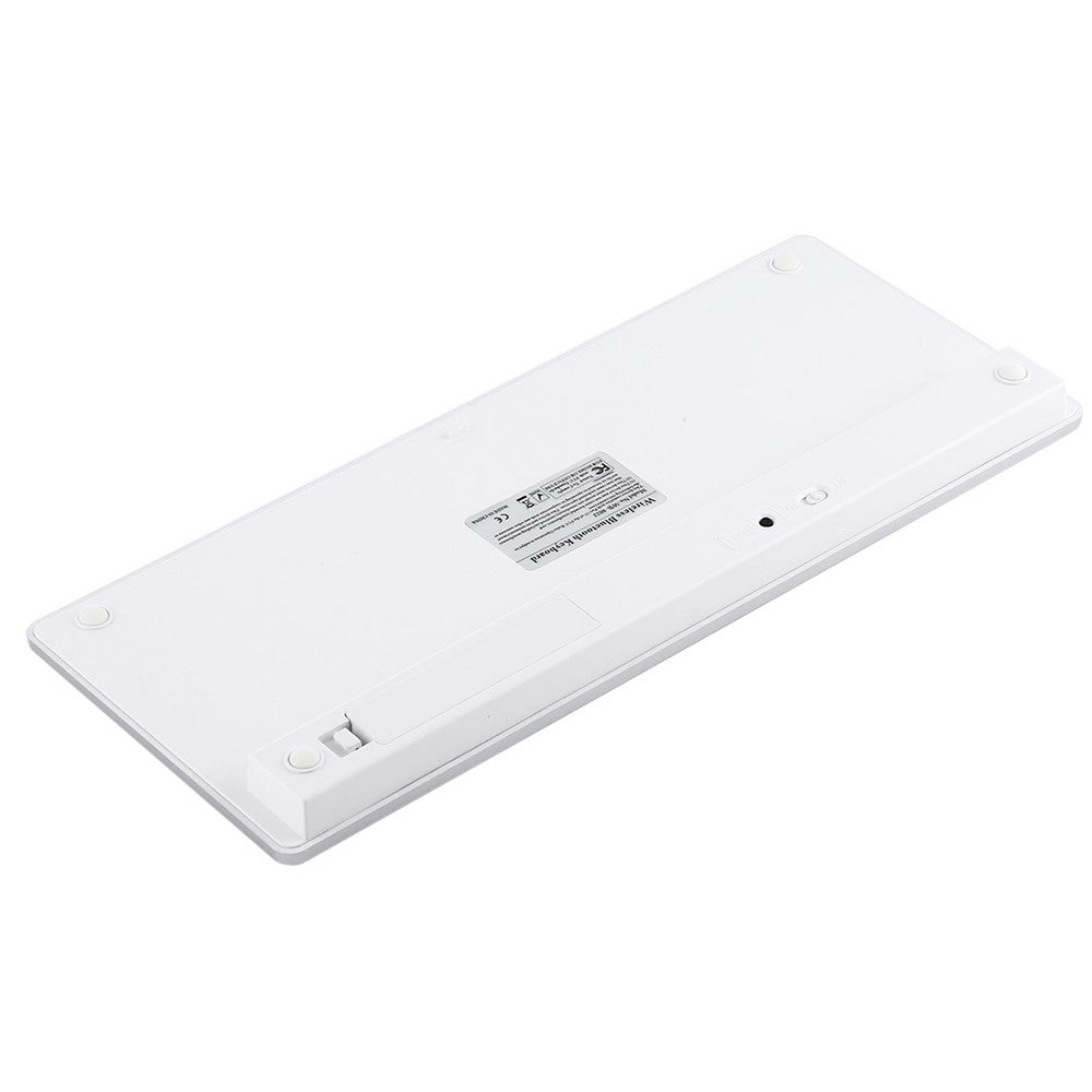 Ultra-Slim 78 Keys Wireless German Language Bluetooth-Compatible Keyboard for Android Windows iOS