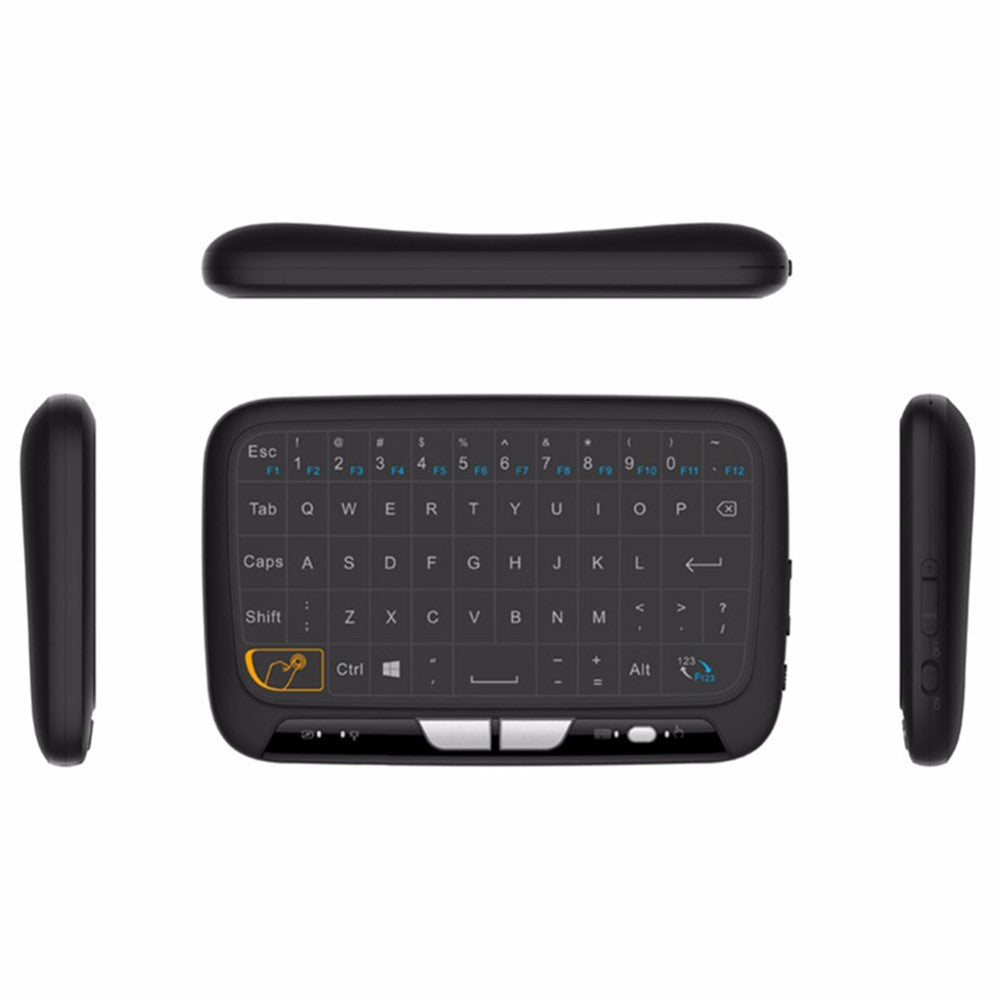H18 2.4G Mini Wireless Virtual keyboard with QWERTY Touch Pad for Smart TVs/PS3/Set-Top Boxes