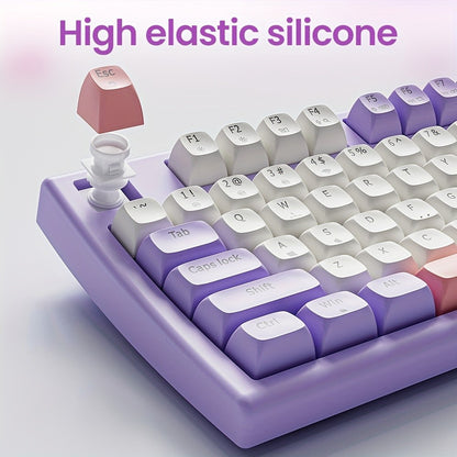 EWEADN V97 Bluetooth-compatible / 2.4G Wireless Rechargeable Keyboard Computer Laptop Keyboard