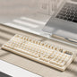 EWEADN V97 Bluetooth-compatible / 2.4G Wireless Rechargeable Keyboard Computer Laptop Keyboard
