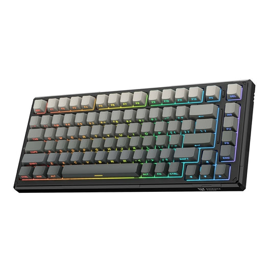 ONIKUMA G83 2.4G Wireless / Bluetooth-compatible / Wired 3 Modes 82-Key Mechanical Keyboard Hot Swappable Gaming Keyboard