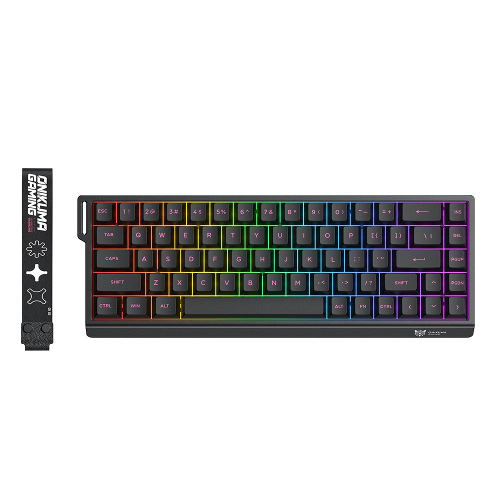 ONIKUMA MT603 68 Keys Mechanical Keyboard Three Modes 2.4GHz Wireless Gaming Keyboard
