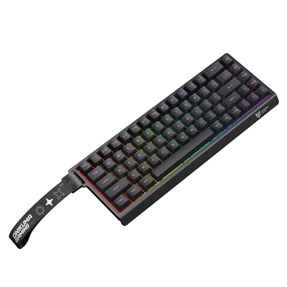 ONIKUMA MT603 68 Keys Mechanical Keyboard Three Modes 2.4GHz Wireless Gaming Keyboard