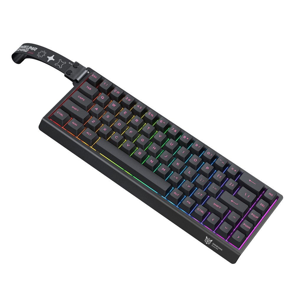 ONIKUMA MT603 68 Keys Mechanical Keyboard Three Modes 2.4GHz Wireless Gaming Keyboard