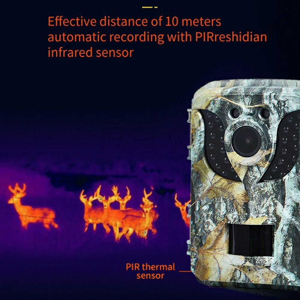 DL005 Outdoor Night Vision Wildlife Monitoring Hunting Camera 1080P HD PRI Infrared Trail Camera