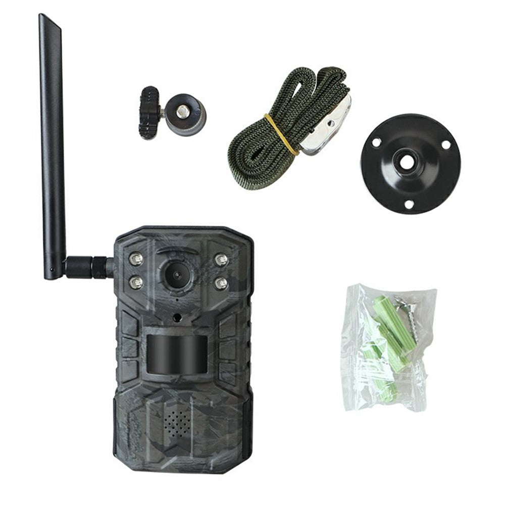 H2 Wildlife Surveillance Hunting Camera 4G Remote Monitoring Outdoor Wireless Trail Cam (European Version)
