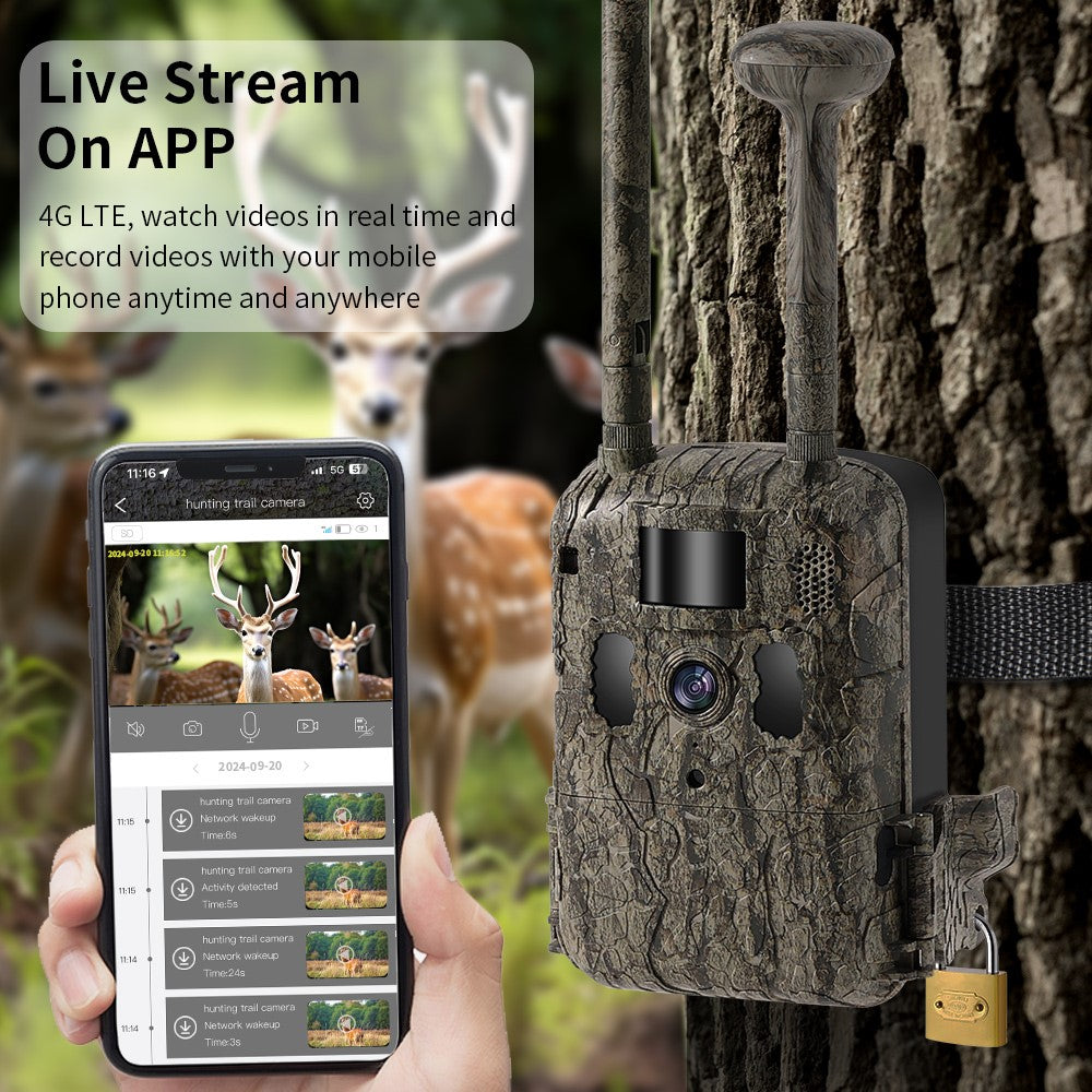 T6 Hunting Camera Infrared Night Vision Motion Detection Trail Cam for Outdoor Wildlife Monitoring (European Version)