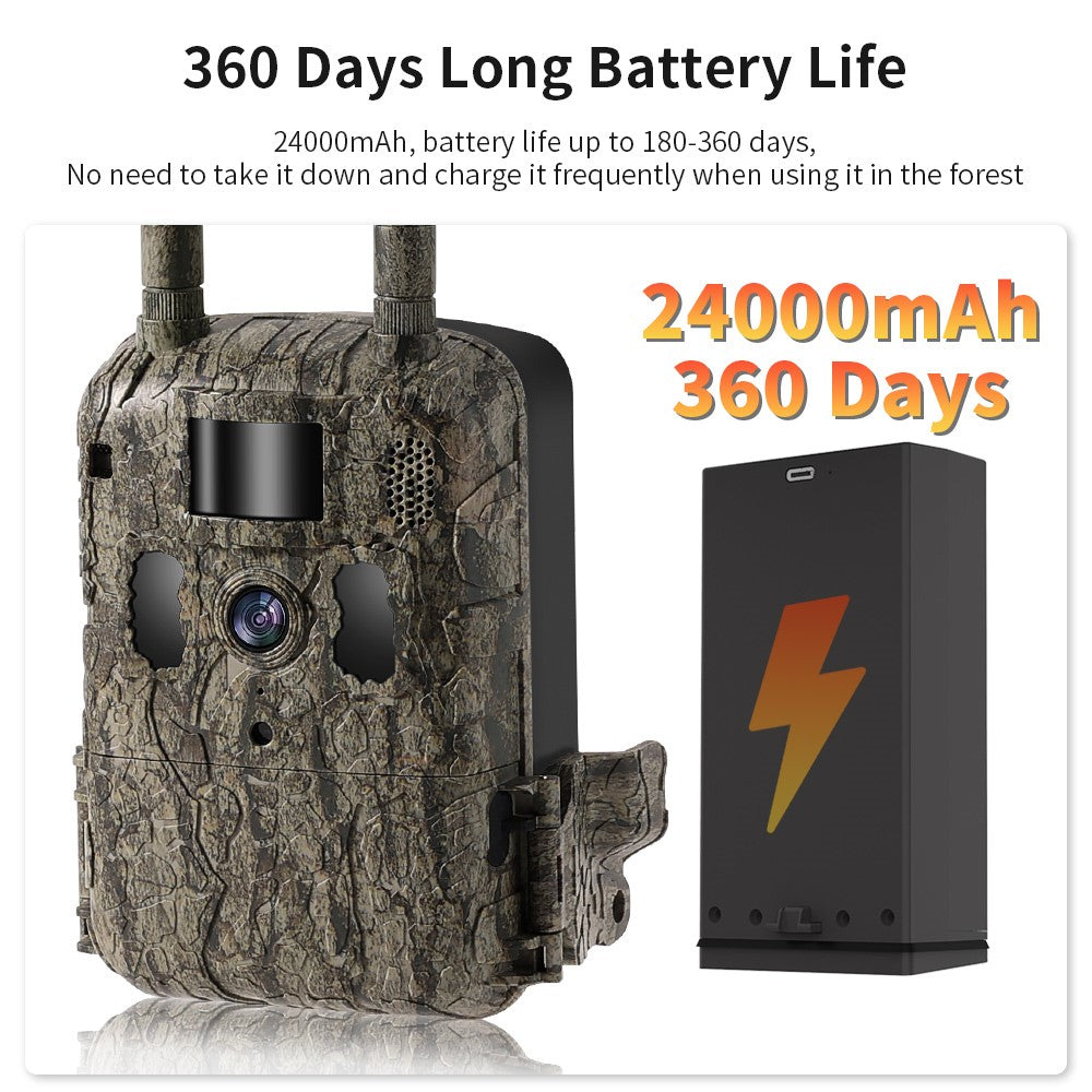 T6 Hunting Camera Infrared Night Vision Motion Detection Trail Cam for Outdoor Wildlife Monitoring (European Version)