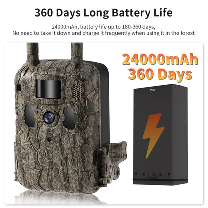 T6 Hunting Camera Infrared Night Vision Motion Detection Trail Cam for Outdoor Wildlife Monitoring (European Version)