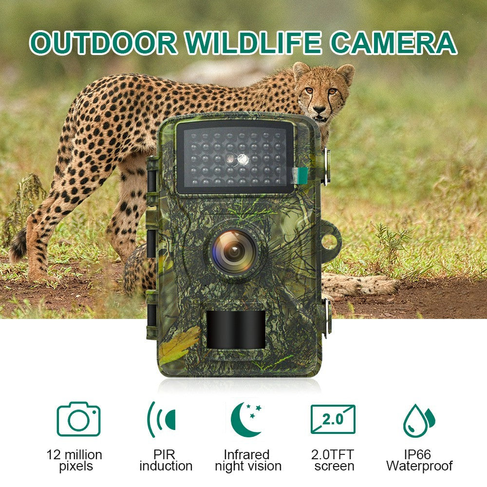 DL001 Hunting Trail Camera IP66 Waterproof Infrared Night Vision Camera for Orchard Farm Monitoring