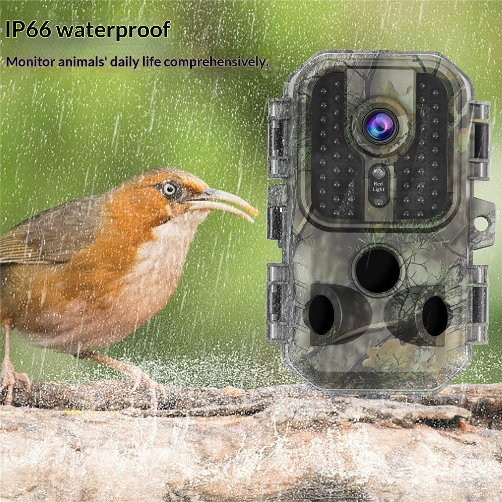 DL002 Infrared Trail Camera HD Night Vision Waterproof Wildlife Monitoring Wide Angle Hunting Camera