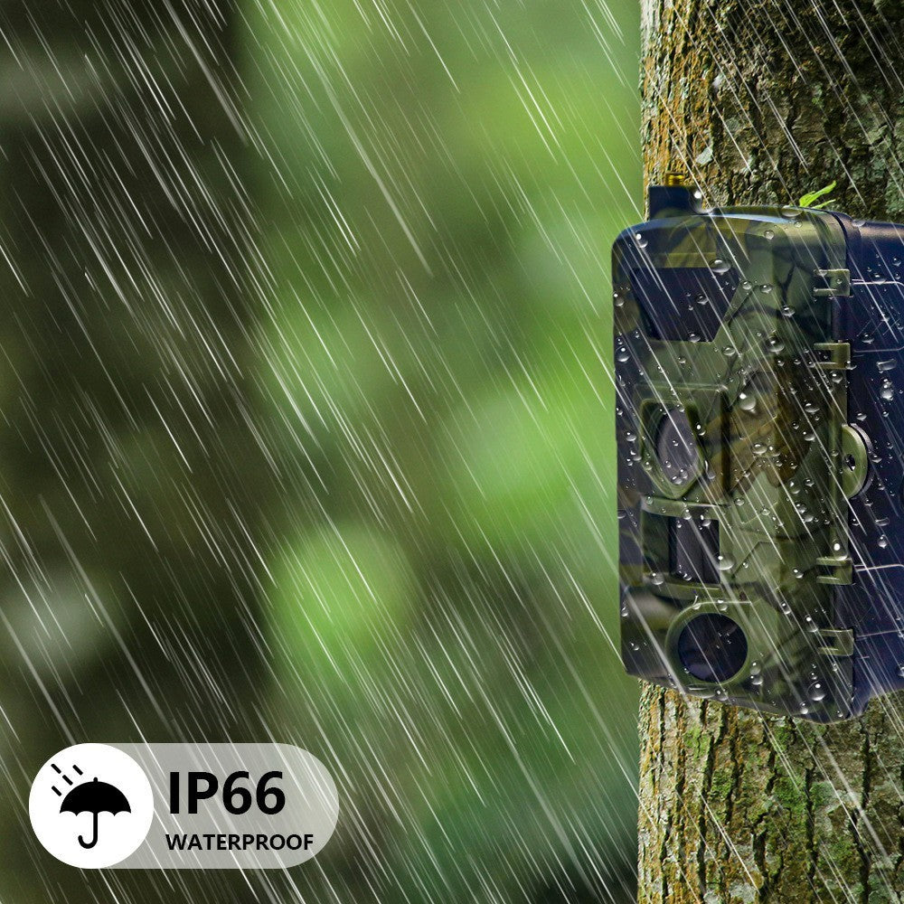 PR803LTE 4G Trail Camera 60MP 1296P HD Night Vision Hunting Camera with App Remote Monitoring for Wildlife Scouting