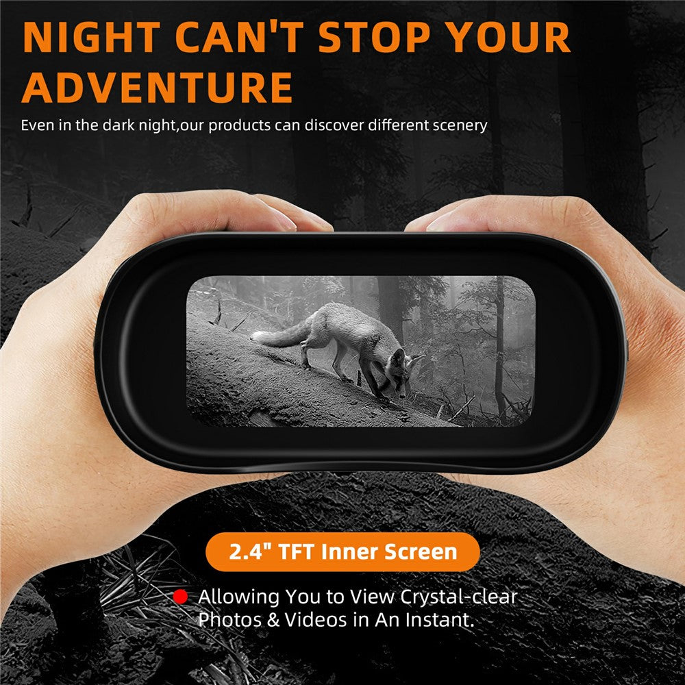 GTMEDIA N2 1080P HD Night Vision Binoculars 5X Digital Zoom 300m Range IP66 Outdoor Telescope