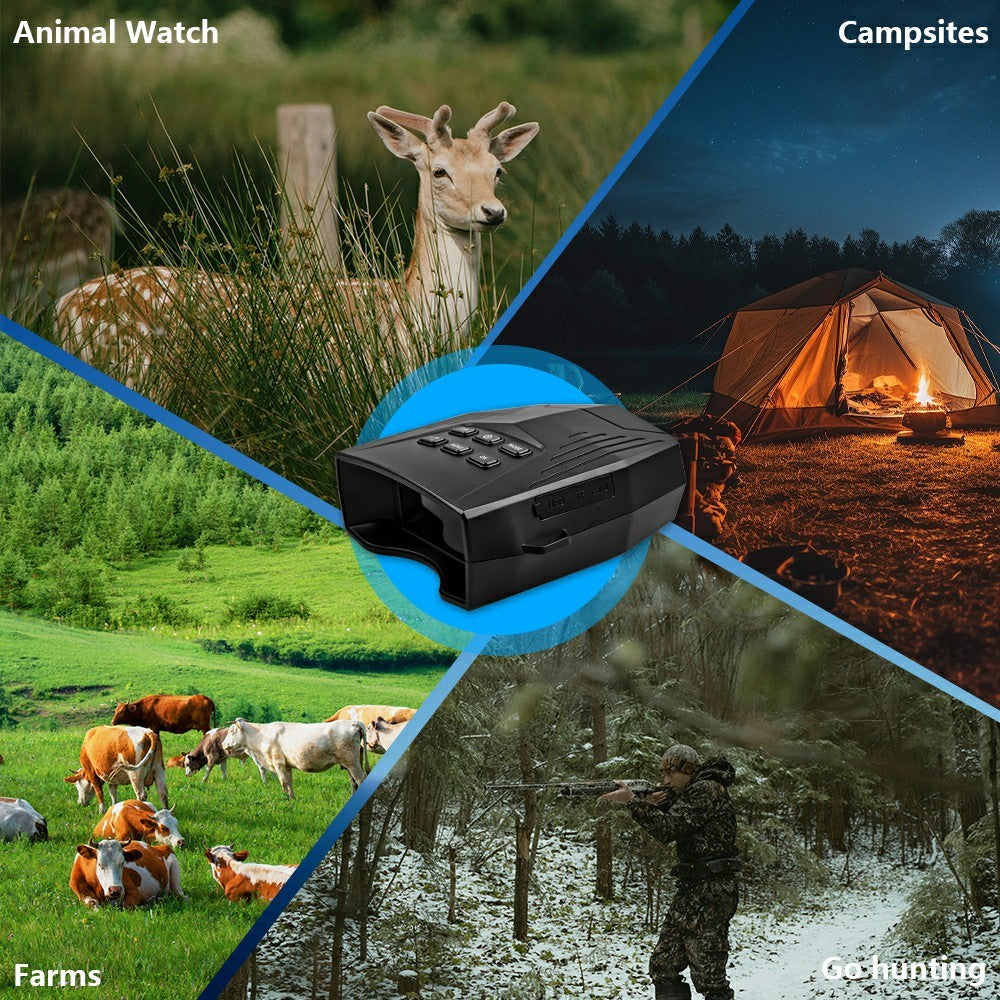 Z8 Night Vision Monocular 5K 60MP Infrared Camera Telescope with Flashlight for Outdoor Surveillance