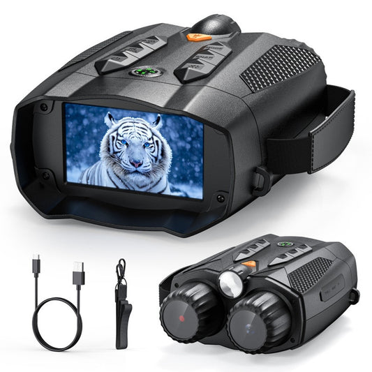 326 4K Night Vision Binoculars with 3 inch IPS Screen 800m Night Vision Goggles for Hunting Wildlife