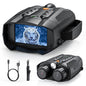 326 4K Night Vision Binoculars with 3 inch IPS Screen 800m Night Vision Goggles for Hunting Wildlife