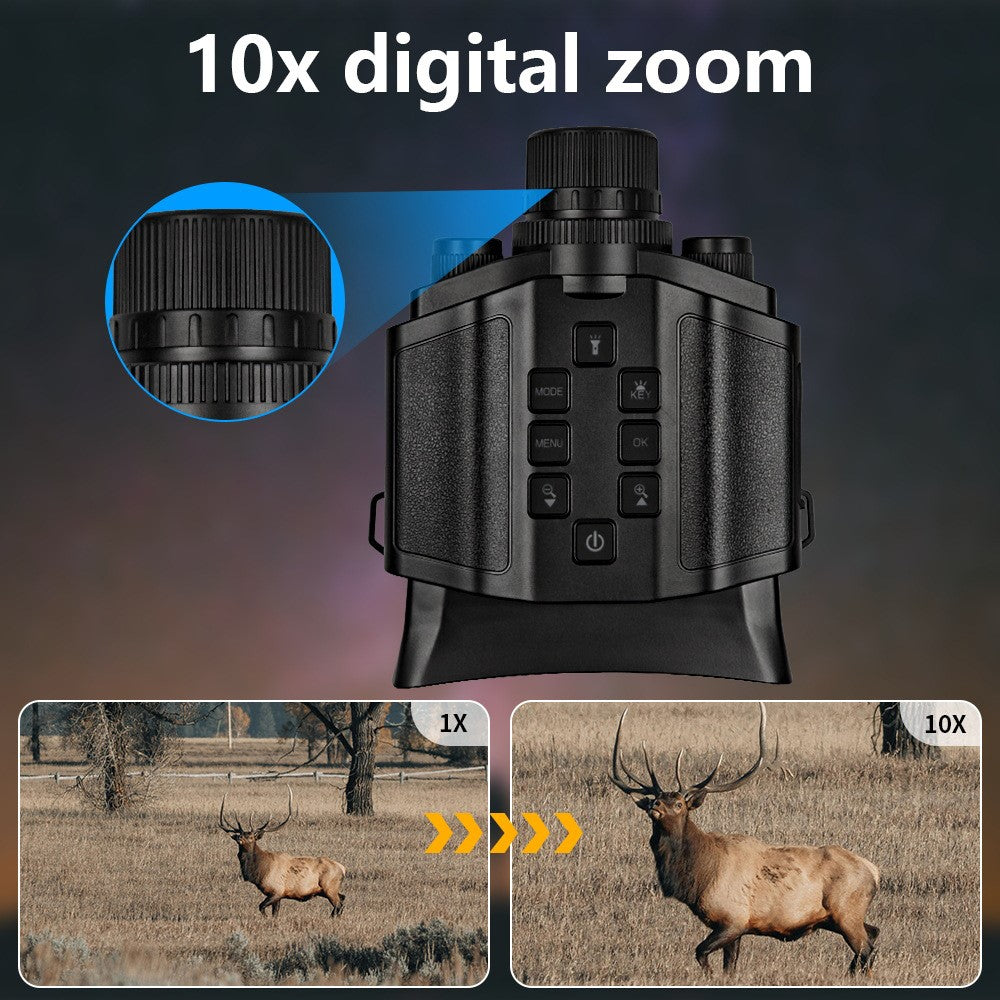 Z9 Night Vision Telescope 5K 9 Level Infrared Night Vision with 10X Zoom 60MP Camera for Hunting