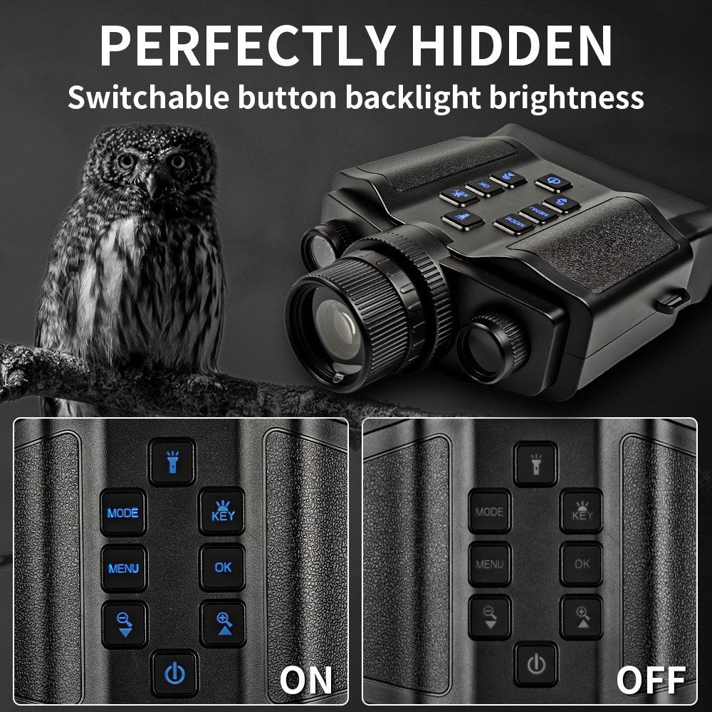 Z9 Night Vision Telescope 5K 9 Level Infrared Night Vision with 10X Zoom 60MP Camera for Hunting