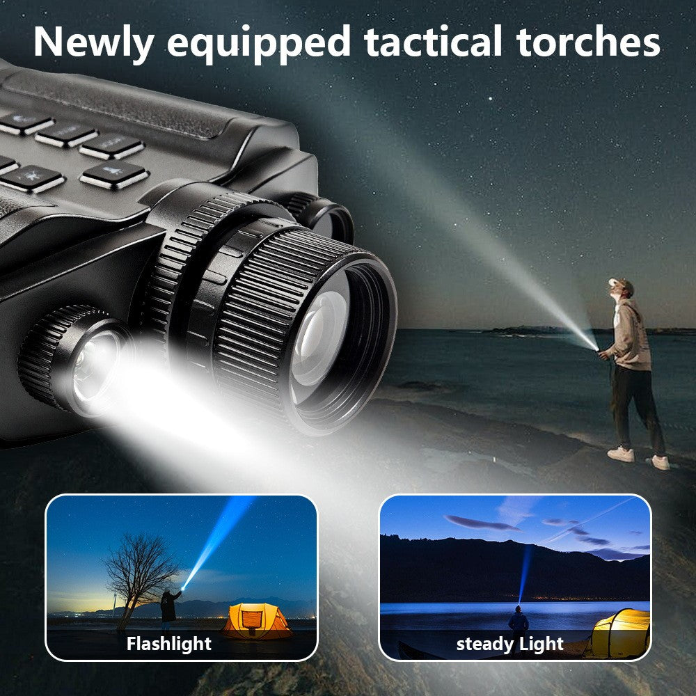 Z9 Night Vision Telescope 5K 9 Level Infrared Night Vision with 10X Zoom 60MP Camera for Hunting
