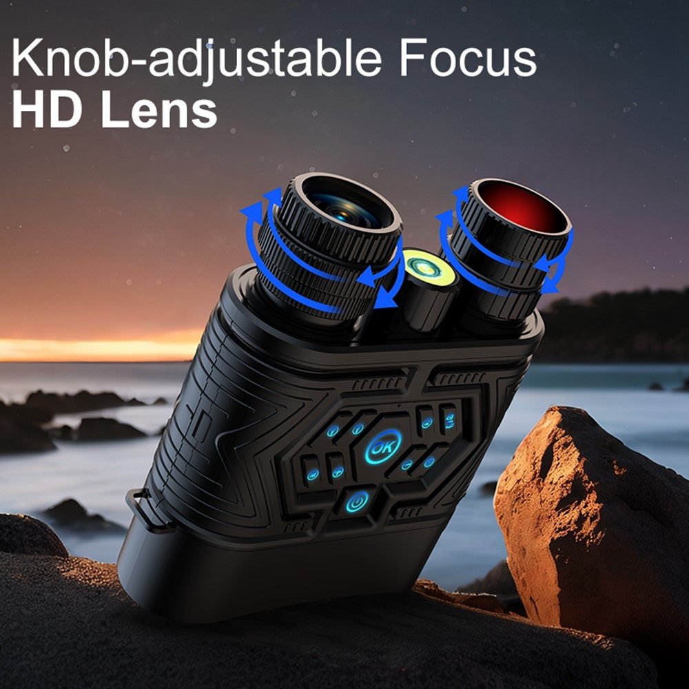 AC1000 Digital Night Vision Binoculars 1080P HD Infrared Scope 10X Zoom 3 inch Screen Telescope for Outdoor Hunting