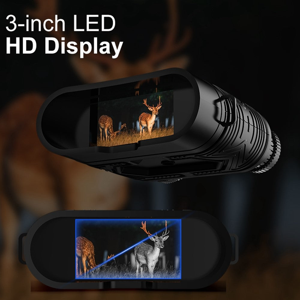 AC1000 Digital Night Vision Binoculars 1080P HD Infrared Scope 10X Zoom 3 inch Screen Telescope for Outdoor Hunting