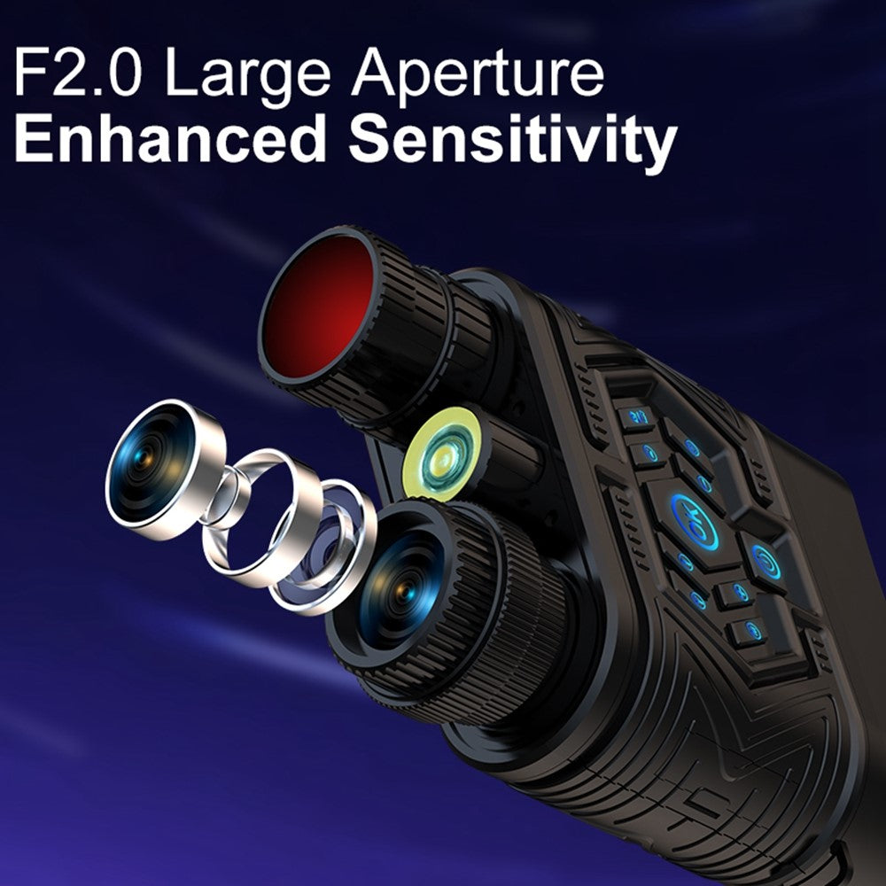 AC1000 Digital Night Vision Binoculars 1080P HD Infrared Scope 10X Zoom 3 inch Screen Telescope for Outdoor Hunting