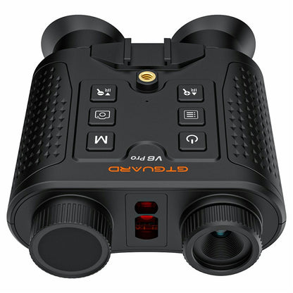 GTGUARD V6 Pro 4K Night Vision Binoculars with Precision Ranging Function Dual Mode 8X Digital Zoom 300m Range 1080P Recording Digital Telescope for Hunting