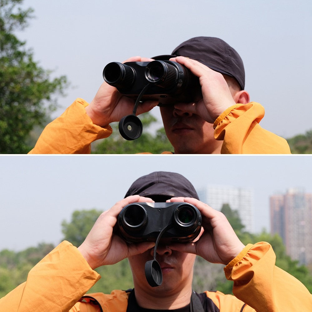 APEXEL APL-NV008 12X Digital Zoom IR Night Vision Binoculars Multi-Layer Coated Night Vision Device with 5 IR Level Adjustable