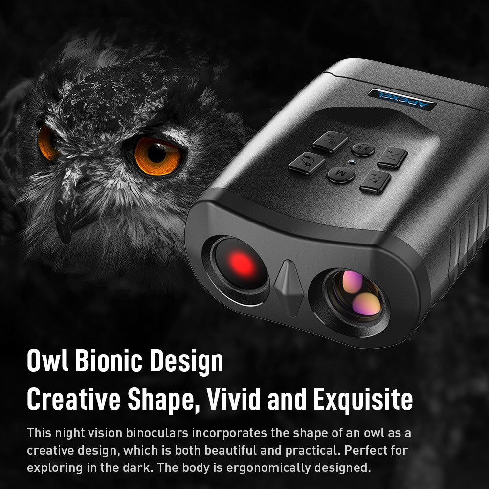 APEXEL APL-NV009 Digital Night Vision Binocular 3 inch Screen Photo Video Portable Infrared Night Vision Binocular