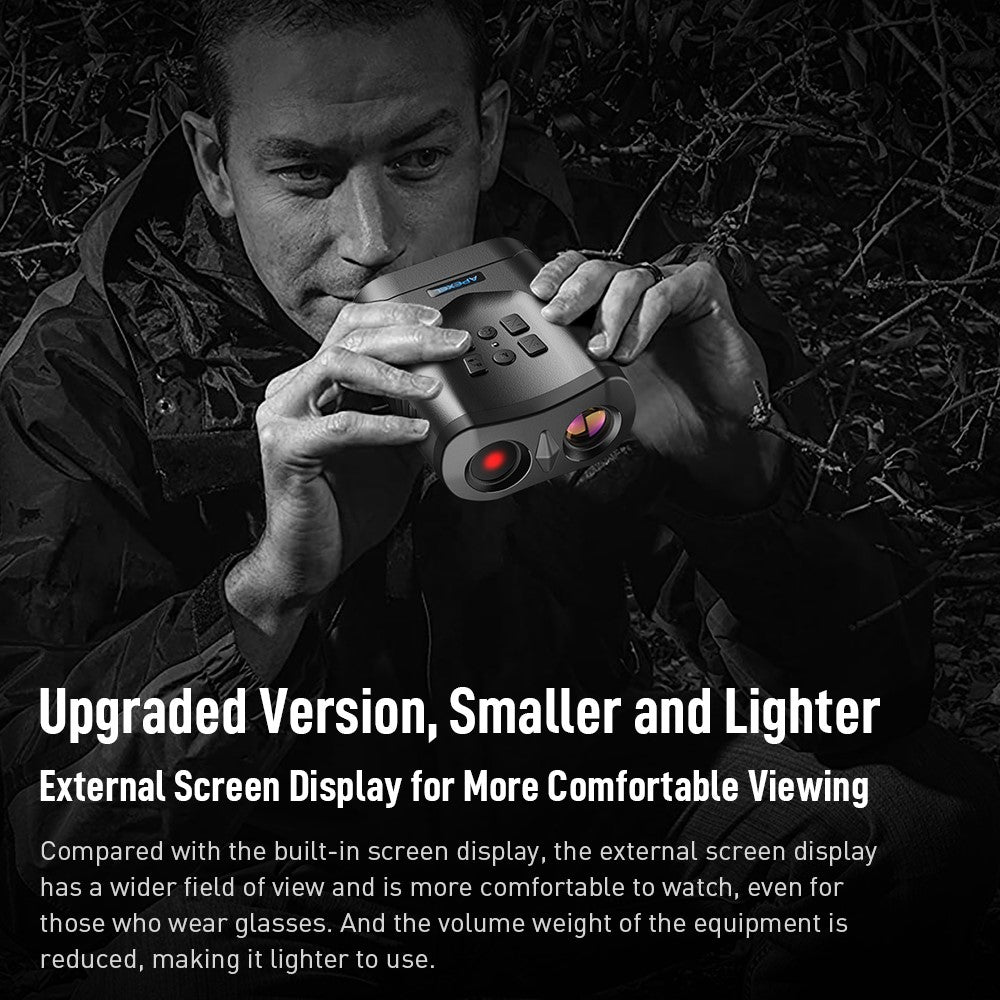 APEXEL APL-NV009 Digital Night Vision Binocular 3 inch Screen Photo Video Portable Infrared Night Vision Binocular