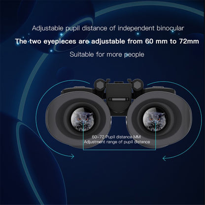 NV8300 Head-mounted Night Vision Naked Eye 3D Effect Binocular Night Vision Telescope Adjustable Interpupillary Distance