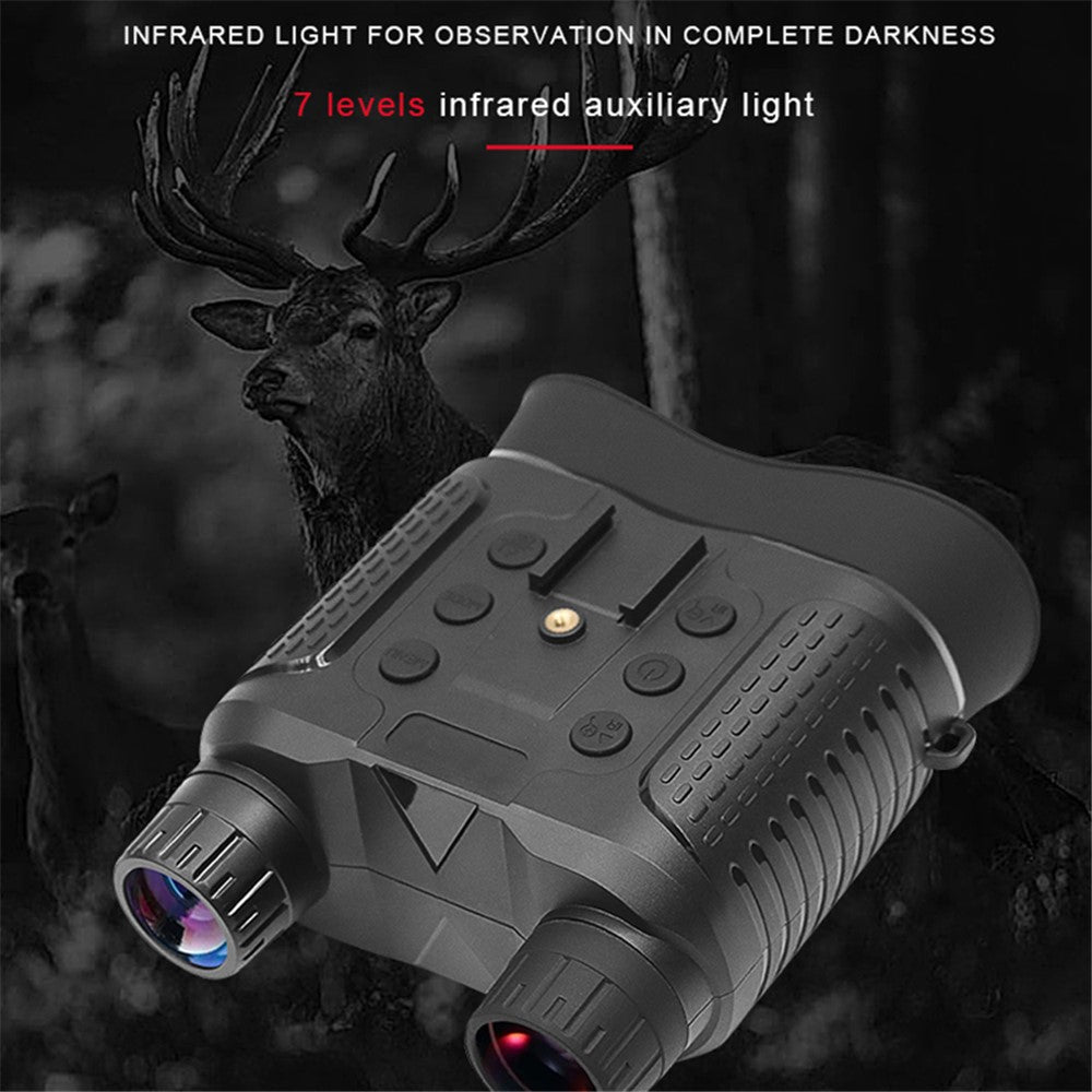NV8160 Head Mounted Night Vision 8X Digital Zoom Hands-free Tactical Helmet Goggles 1080P HD Infrared Binoculars