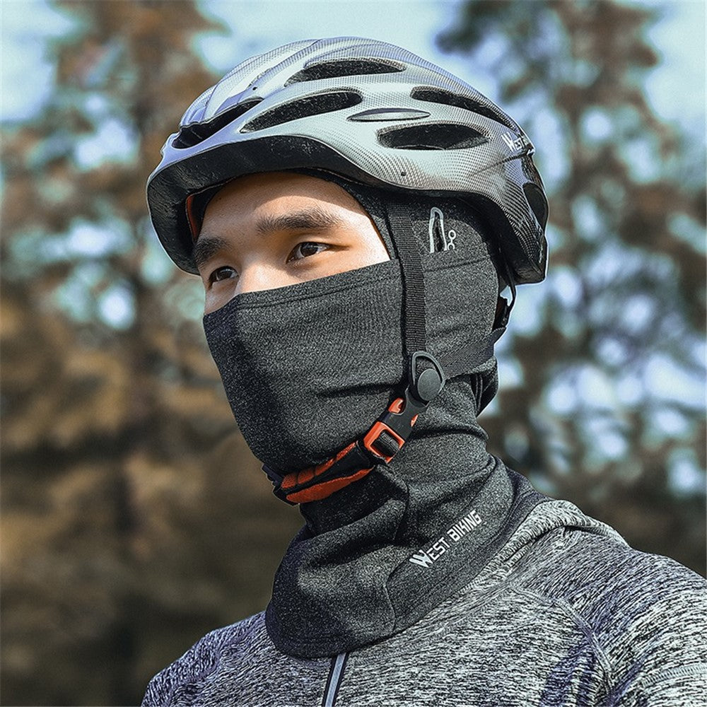 WEST BIKING YP0201343 Winddichte Radsport-Halsmanschette – Warm & Atmungsaktiv mit Brillenlöchern